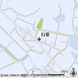 兵庫県加古川市志方町行常179周辺の地図
