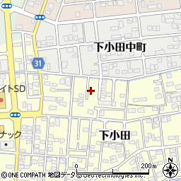 静岡県焼津市下小田251周辺の地図