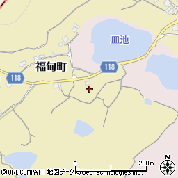 兵庫県小野市福甸町216周辺の地図