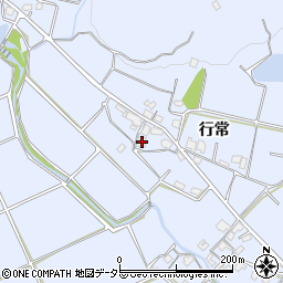 兵庫県加古川市志方町行常338周辺の地図
