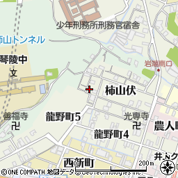 兵庫県姫路市柿山伏40周辺の地図