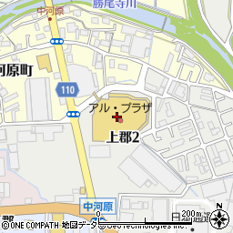 パリクロアッサン茨木店周辺の地図