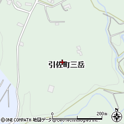 静岡県浜松市浜名区引佐町三岳周辺の地図