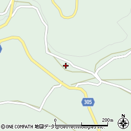 岡山県加賀郡吉備中央町納地1322周辺の地図