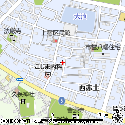 愛知県豊川市八幡町上宿81周辺の地図
