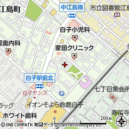 三重県鈴鹿市南江島町4-8周辺の地図