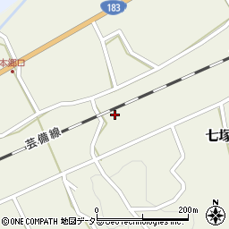 広島県庄原市七塚町1241周辺の地図