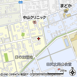 静岡県焼津市下小田458周辺の地図