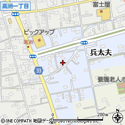 松村コーポ周辺の地図