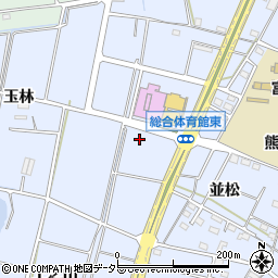 愛知県知多郡武豊町東大高清水周辺の地図