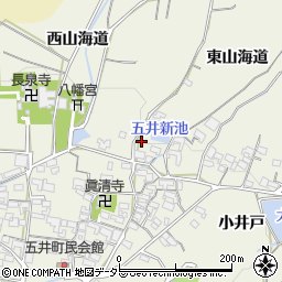 愛知県蒲郡市五井町中郷53周辺の地図