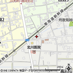 静岡県藤枝市高洲11周辺の地図