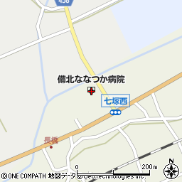 広島県庄原市七塚町1613周辺の地図