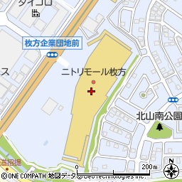 ゆうちょ銀行ニトリモール枚方内出張所 ＡＴＭ周辺の地図