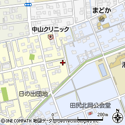 静岡県焼津市下小田461周辺の地図