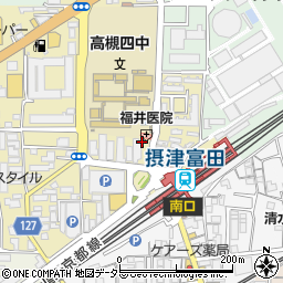 福井医院周辺の地図