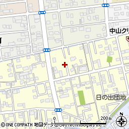 静岡県焼津市下小田379周辺の地図