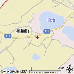 兵庫県小野市福甸町215周辺の地図