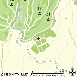 五月山緑地霊園周辺の地図