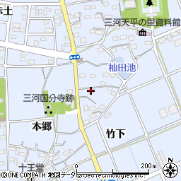 愛知県豊川市八幡町本郷37周辺の地図