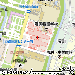 ローソンＳ姫路医療センター店周辺の地図