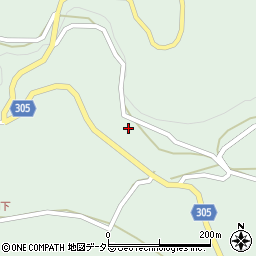 岡山県加賀郡吉備中央町納地1335周辺の地図