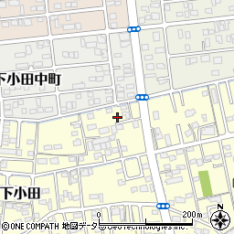 静岡県焼津市下小田346-3周辺の地図