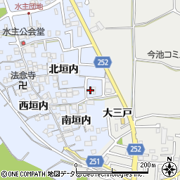 京都府城陽市水主南垣内32-8周辺の地図