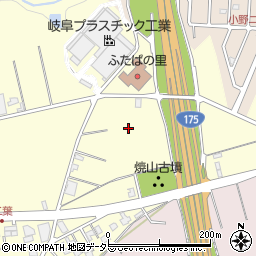 兵庫県小野市二葉町周辺の地図
