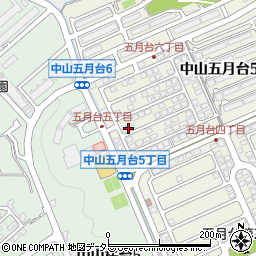田畑中山台診療所周辺の地図