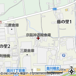 京阪神運輸倉庫株式会社周辺の地図