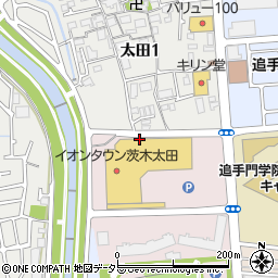 FOREST GREEN ROAST＆BAKE イオンタウン茨木太田店周辺の地図