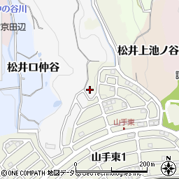 京都府京田辺市松井今池36-141周辺の地図