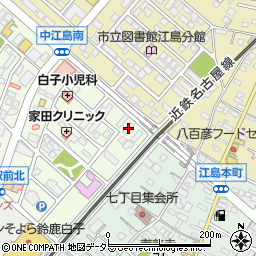 インターネットハウス江島周辺の地図