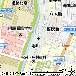 兵庫県姫路市竹田町16周辺の地図
