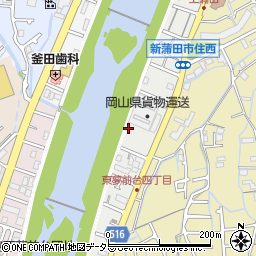 兵庫県姫路市広畑区東夢前台周辺の地図