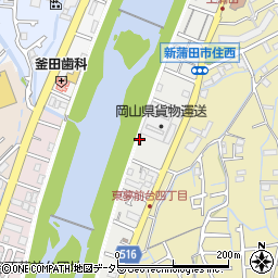 兵庫県姫路市広畑区東夢前台周辺の地図