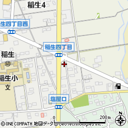 ほっかほっか亭　稲生店周辺の地図