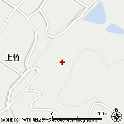岡山県加賀郡吉備中央町上竹4721周辺の地図