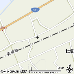 広島県庄原市七塚町1205周辺の地図