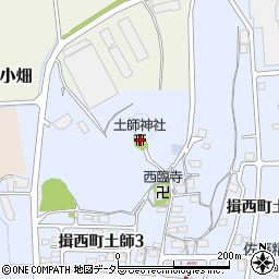 土師神社周辺の地図