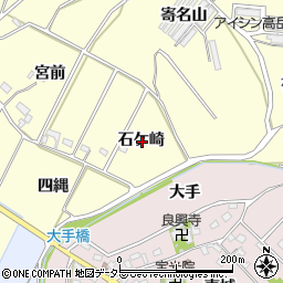 愛知県西尾市吉良町瀬戸石ケ崎周辺の地図
