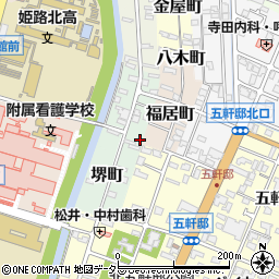 兵庫県姫路市竹田町18周辺の地図