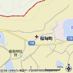 兵庫県小野市福甸町115周辺の地図