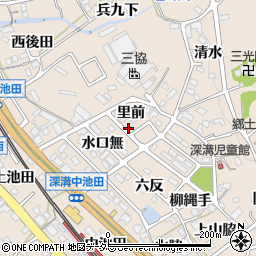 愛知県額田郡幸田町深溝里前17周辺の地図