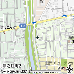 芥川荘周辺の地図