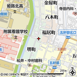 兵庫県姫路市竹田町19周辺の地図