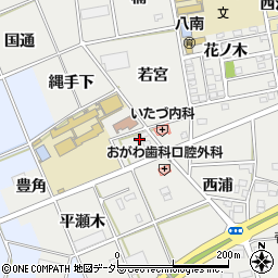 愛知県豊川市野口町豊角17周辺の地図