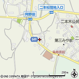 三重県亀山市阿野田町1199-11周辺の地図