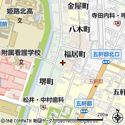 兵庫県姫路市竹田町20周辺の地図